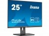 IIYAMA Monitor 25 cali XUB2595WSU-B5 IPS.PIVOT.16:10.USB.DP.HDMI.VGA.2x2W.  300(cd^m2).HAS(150mm)
